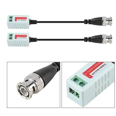 Imagem de 2pcs Portátil HD-CVI Hdvi Ahd Vídeo Passivo Balun Transceptor Cabo Transmissor Torcido HD-CVI Ahd Hdvi Câmeras Analógicas de Alta Definição Câmeras Analógicas Proteção contra