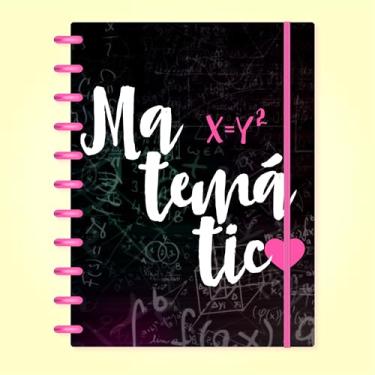 Imagem de Caderno de Disco Infinito Sistema Inteligente Amor Infinito Cadernos Profissão - Matemática 01 (EXTRA GRANDE - A4)
