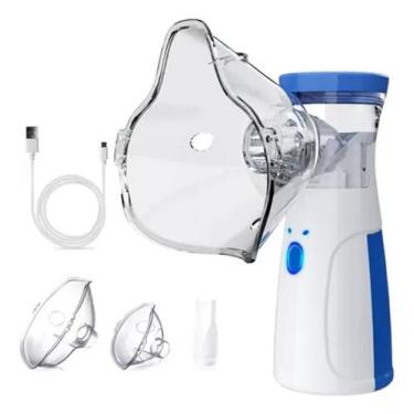 Imagem de Nebulizador Inalador Portátil Ultrassônico Recarregável - Mesh
