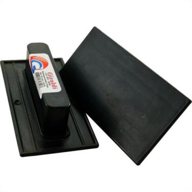 Imagem de Desempenadeira  Pvc Gir/Asb Lisa 08 Preta - GIRALDI