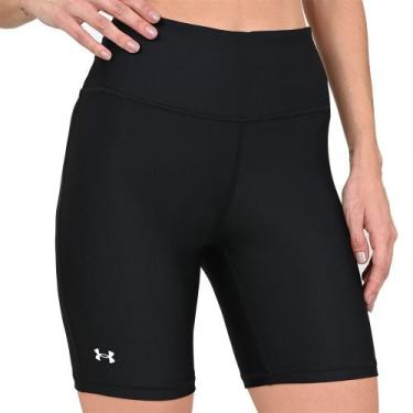Imagem de Shorts de Treino Feminino Under Armour HG Armour Bike, Preto, M