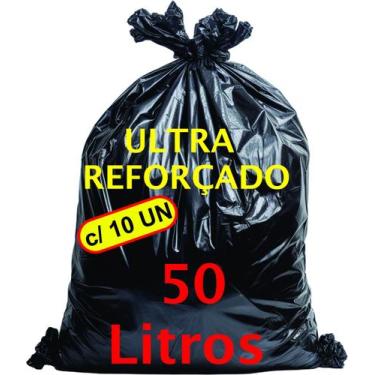 Imagem de Saco de lixo survey quality alta resistência 50l c/10un