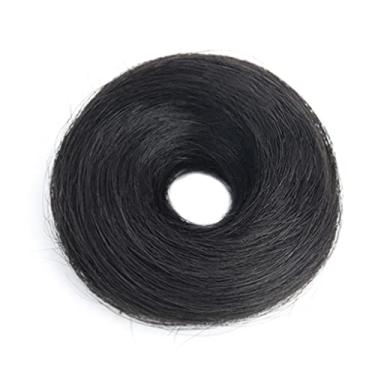 Imagem de Lindo Peruca de Cabelo Humano para Mulheres Coque Extensão Curly Coque Desarrumado Scrunchie Rabo de Cavalo Extensões de Cabelo Peruca Elástico Scrunchies Peruca Ajustável