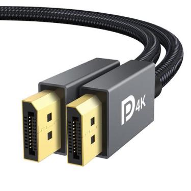 Imagem de Cabo DisplayPort IVANKY com Certificação VESA 1.2 - 2K@165Hz - 6,6 Pés