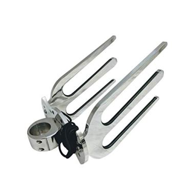 Imagem de Krypt Towers Rack Wakesurf para torre, rack de prancha de surf para barco, comporta 2 x pranchas de wakesurf, rack de wakeboard de alumínio polido, serve para tubos de grampos tamanhos de 3,8 cm, 3,8