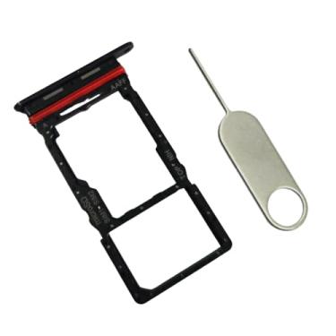 Imagem de PHONSUN Suporte de cartão SD à prova d'água A16 para Samsung Galaxy A16 (5G) SM-A166U A146U1 com selo de borracha à prova d'água versão EUA azul preto com ferramenta de pino de ejeção de aço