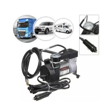 Imagem de Compressor De Ar Portátil Mini Profissional Veicular 12v Ca - MixStarF
