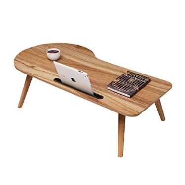 Imagem de Mesa de estudo para computador, mesa de estudo, simples, dobrável, mini escrivaninha, dormitório, mesa preguiçosa