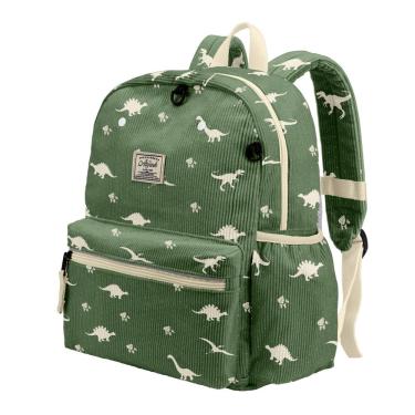 Imagem de Mochila Atgark Corduroy para meninos de 2 a 5 anos