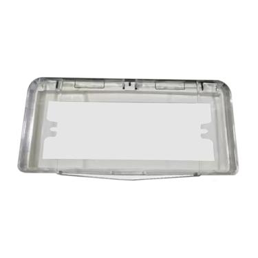 Imagem de ＫＬＫＣＭＳ Tampa de tomada à prova de intempéries, caixa de soquete de interruptor à prova d'água, protetor de tomada de receptáculo externo para banheiro, Estilo claro C