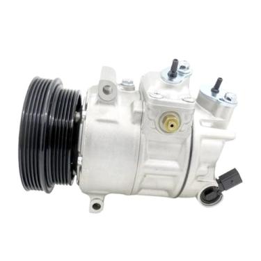 Imagem de Compressor de ar condicionado compatível com VW Jettas Beetle Passat Rabbit 2.5L Mk5 Mk6 2005-2014 1K0820808E 1K0820803T 1K0820803R 1K0820859G