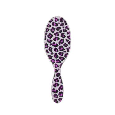 Imagem de Wet Brush Escova desembaraçadora original - leopardo rosa, safári - todos os tipos de cabelo - cerdas ultra-macias deslizam através de emaranhados com facilidade - pente sem dor para