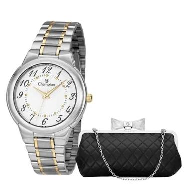 Imagem de Relógio Champion Feminino Prata CH22368C +Bolsa