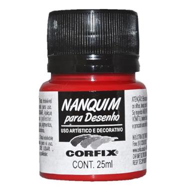 Imagem de TINTA NANKIN 25ML CORFIX AVULSO VERMELHO 313