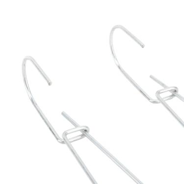 Imagem de MUNEFE Gancho de padrão de papel 20pcs, gancho de papel de padrão de aço galvanizado, ganchos de padrão de metal para papel de papel de papel kraft papel