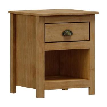 Imagem de Mesa Cabeceira 1 Gaveta Freijó Topázio - FN - Finestra