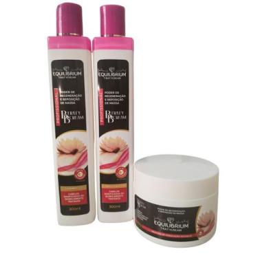 Imagem de Kit Cabelos Danificados ou Quimicamente Tratados Equilibrium Paris Col