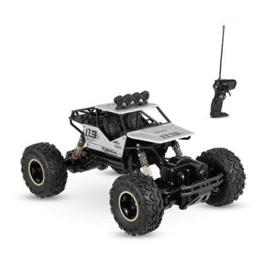 Imagem de Carrinho Remoto Controle 4ch 4x4 Off Road Truck - probaby, Prata