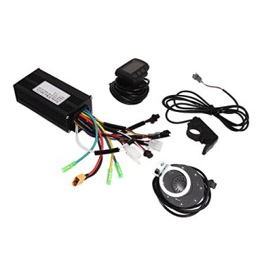 Imagem de Electric Bike Motor Controller Kit 3 Modo Sine Wave 9 Tube Controller PAS Thumb Throttle LCD Meter Set 24V 36V 48V Universal para DIY Bicicleta Elétrica Veículo Elétrico Scooter