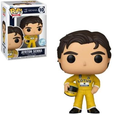 Imagem de Funko Pop Ayrton Senna Lotus 10 Pop! Racing Senna Exclusivo