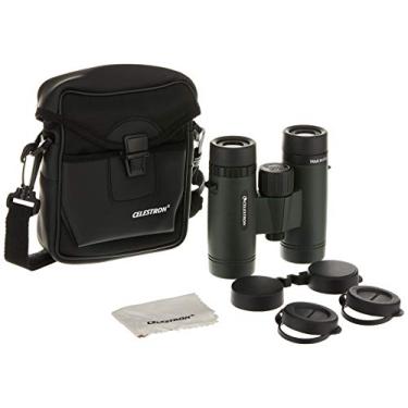 Imagem de Celestron Binóculo TrailSeeker 25 x 81 cm – Óptica Totalmente Multi-Revestido – Binóculos compactos para uso externo e para pássaros para adultos – Prismas BaK-4 revestidos dielétricos e de fase – Foco fechado 6,5