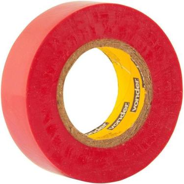 Imagem de Fita IsolanteVermelha 19mm x 10 Mts - 11.37.191.091 - VONDER