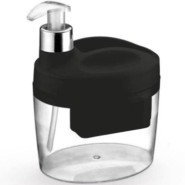 Imagem de Porta Detergente e Bucha Preto - 7840 - ARTHI