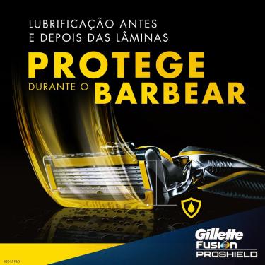 Imagem de Carga Para Aparelho De Barbear Gillette Fusion Proshield 2 unidades