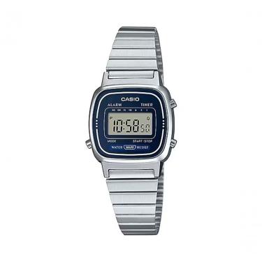 Imagem de Relógio Casio Vintage La670wa-2df Prata Feminino