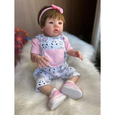 Imagem de Bebê Reborn Julia - Kit Simples Corpo Do Bebê Tecido