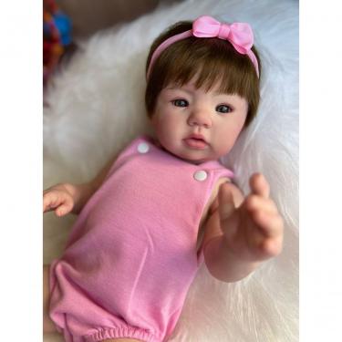 Imagem de Bebê Reborn Bia - Kit Simples Corpo Do Bebê Tecido