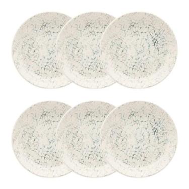 Imagem de Conjunto De Pratos Fundos 06 Peças Flat Tie-dye Oxford