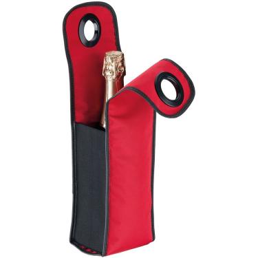 Imagem de Bolsa Térmica Nylon Com Gel Térmico Porta Garrafa Mantém 1h