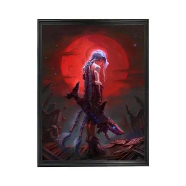 Imagem de Arcane Jinx L-Lols Anime Poster HD Arte De Parede Para Decoração De Ca