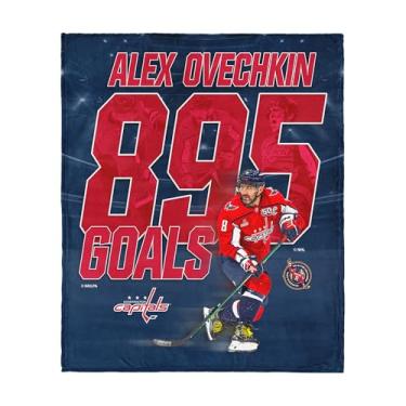 Imagem de Northwest NHL Washington Capitals Alex Ovechkin 127.0 cm x 152.4 cm Cobertor de seda toque 300 GSM