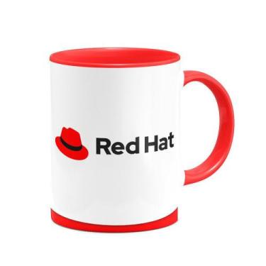 Imagem de Caneca Geek Linux - Linux Red Hat B-red - JPS INFO