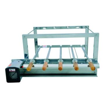 Imagem de Kit Giratório em Aço Inox 430 GSA Plus 5/69 Lobo Churrasqueiras, 5/69