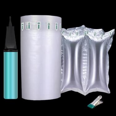 Imagem de XIISVINT Almofadas De Ar Para Embalagem Com 800 Unidades Enchimento Caixas Suprimentos Remessa, Alternativa Ao Amendoim, Tamanho Encher Bolsas 4,72" X 9,84", Oferece Soluções Eficientes Empresas Log