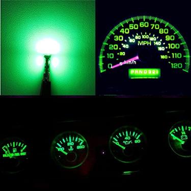 Imagem de WLJH Painel De Instrumentos Verde Brilhante, Medidor Painel, Velocímetro, Tacômetro, Lâmpada Indicadora, Kit Luz Led Completa, Pacote Substituição Para Jeep Wrangler 1992-1995