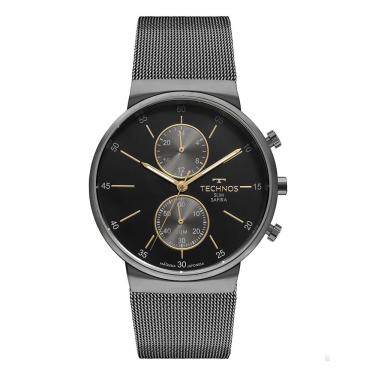 Imagem de Relogio Technos Masculino Slim Grafite - Vd36ac-1f Vd36ac-1f
