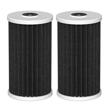 Imagem de Cartucho de substituição de filtro de água de sedimento de carbono de 5 mícrons de 11,4 x 25,4 cm, compatível com sistemas de filtragem AO Smith, Whirlpool, Omni, Culligan Whole House - AO-WH-PREL-RCP