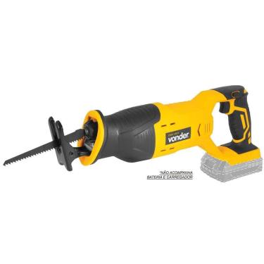 Imagem de Serra sabre bateria intercambiável de 18 V sem bateria e sem carregador ISSV 1822 VONDER