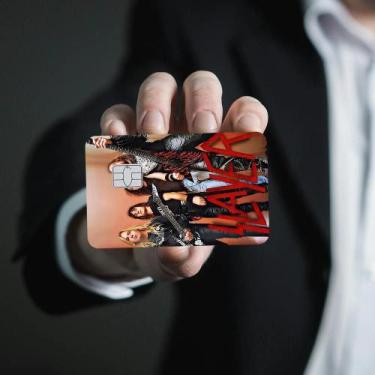 Imagem de Heavy Metal Rock Band Slayer Anime Capa Frontal Adesivo 3D Pele Para C