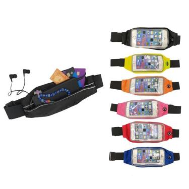 Imagem de Pochete Impermeável Para Celular Academia Corrida Fitness Colors DML-0