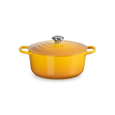Imagem de Le Creuset Panela Redonda 26 cm Ferro Fundido Esmaltado Signature Nectar