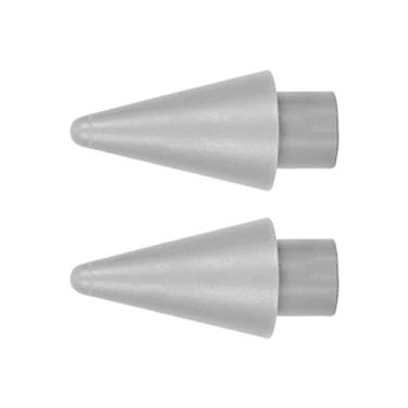 Imagem de Generic Dicas de Caneta de Substituição, Dicas de Lápis de Fibra de Alta Sensibilidade 2pcs Arranhões para M Pencil 2º (Cinza)