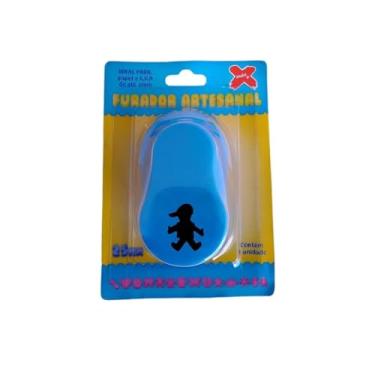 Imagem de Furador Make+ - Jumbo Menino (Papel e EVA)