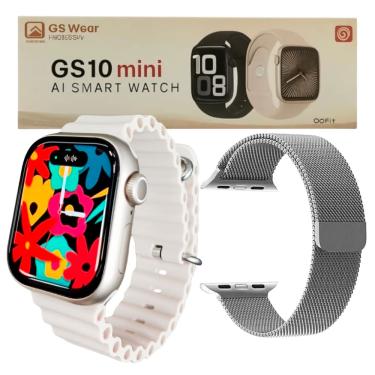 Imagem de Relógio Smartwatch Gs10 Mini 41mm Series 10 Amoled 2 Pulseiras