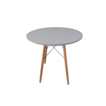 Imagem de Mesa Eames Eiffel Redonda 90 Cm - Cinza