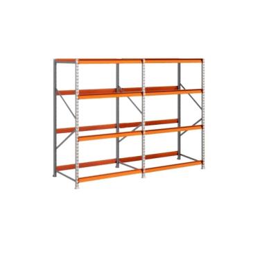 Imagem de Mini Porta Pallet 1500kg 1 Inicial 1 Continuação 3,75m Comprimento 4 Níveis 2,00m x 1,80m x 60cm